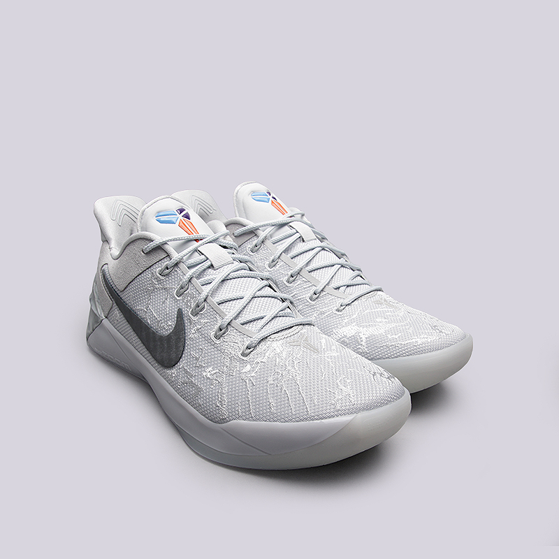 мужские серые баскетбольные кроссовки Nike Kobe A.D. PE 942301-900 - цена, описание, фото 2